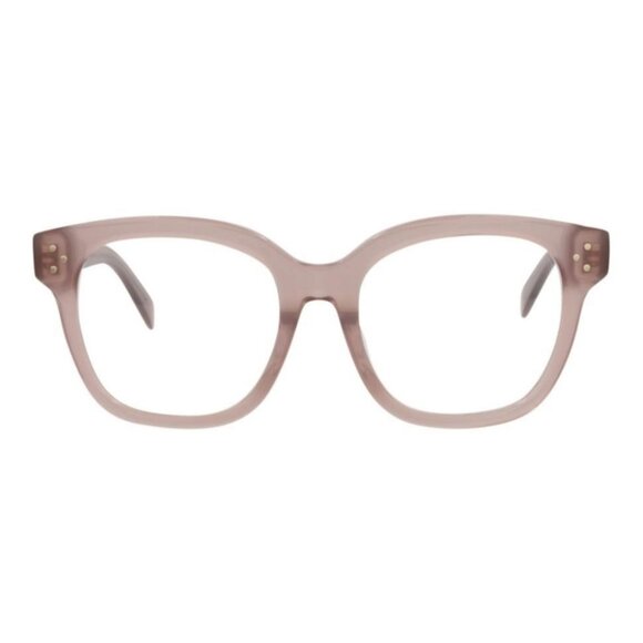 Celine Womens Square/Rectangle Brown Brown Transparent Fashion Designer Eyewear - Picture 1 of 4